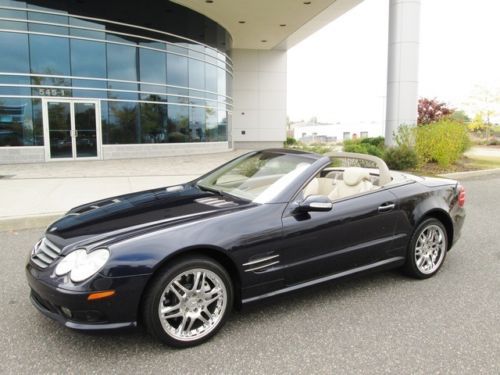 2003 mercedes-benz sl500 sport pkg only 57k miles panoramic roof loaded clean