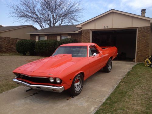 1968 chevrolet el camino restoration/hot rod project