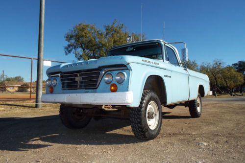 Find new 1964 DODGE POWER WAGON W200 ORIGINAL PAINT ...