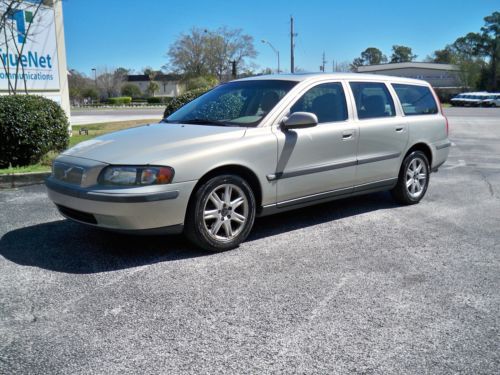 2003 volvo v70 wagon 2.4t (turbo), leather sunroof clean $99 no reserve last bid