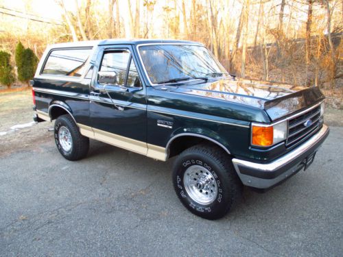 1991 bronco **one owner** mint condition! window sticker! service records!