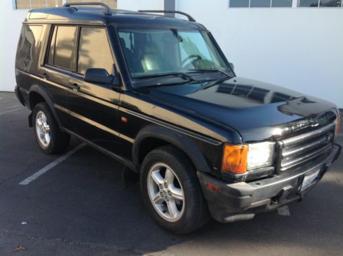 1999 black land rover discovery ii series