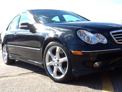 2007 mercedes-benz c350 sport sedan 4-door 3.5l 6 speed manual