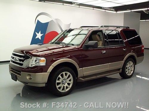 2011 ford expedition 8-pass leather rear cam 20&#039;s 43k texas direct auto