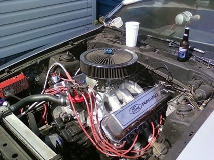 85 cougar drag car