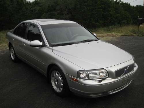 2003 volvo s80 2.9l i-6 sedan - silver - leather - only 110k miles - very nice!!