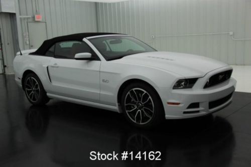 14 gt convertible new 5.0 v8 navigaiton remote start heated leather sync