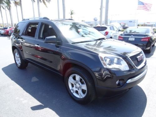 2012 gmc acadia sl - 1 owner fla driven 8 pass low miles awesome! automatic 4-do