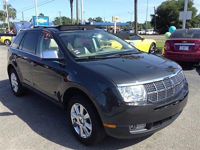 Fwd 4dr lincoln mkx suv automatic gasoline 3.5l dohc 4v v6 duratec green