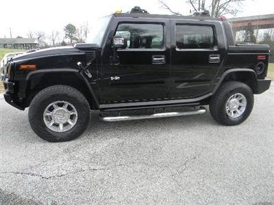 06 hummer h2 sut...black in and out!.navi!headrest tv's!.roof!the right 1..call!