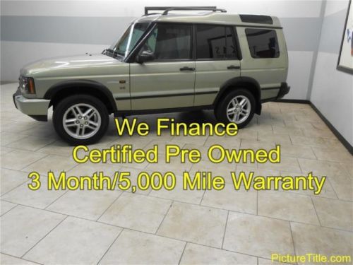 2003 land rover discovery awd leather certified pre owned we finance texas