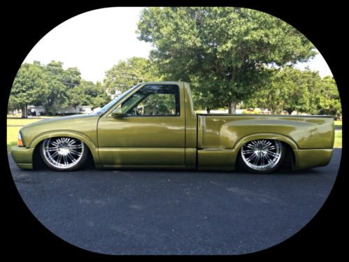 1995 chevy s10 custom air ride suspension - built chevy 400 small block