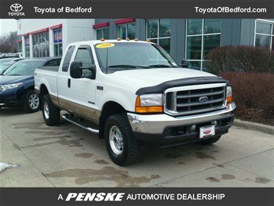 2001 ford super duty f-250 lariat 1 owner clean carfax