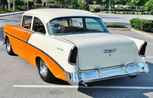 Over the top pro touring 1956 chevrolet  bel air 210 350 -8 a/c p.s,p.b radical