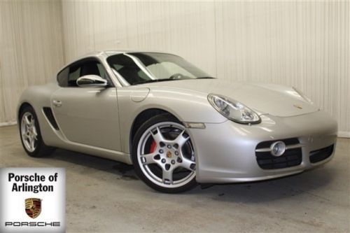 Leather silver xenon cayman s auto clean low miles