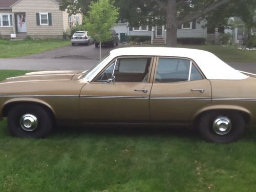 1970 chevrolet nova base sedan 4-door 5.0l