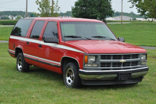 1994 chevy suburban (ex fire truck)