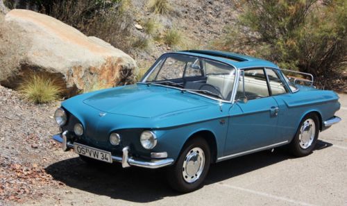 1965 vw t34 type 34 karmann ghia electric sunroof