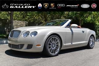 2010 bentley continental gt 2dr conv speed