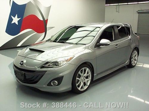 2011 mazda mazdaspeed3 sport turbo 6-speed tech nav 51k texas direct auto