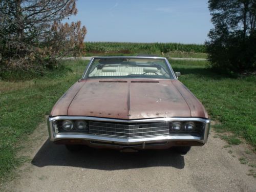 1969 chevy impala convertible project