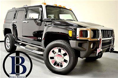 2007 hummer h3x free shipping 4x4 loaded navi roof leather power chrome