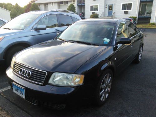 2004 black audi a6 2.7 l s line turbo with nevigation, new goodyear tires