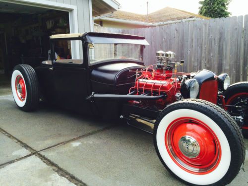 1929 model a sport coupe rat rod