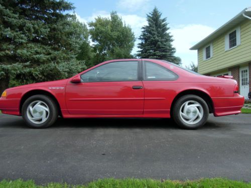 1993 ford thunderbird lx 2 door bill elliott v8 super coupe special edition