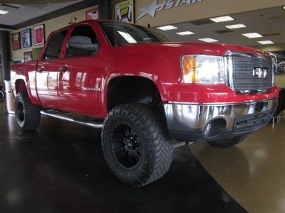 2007 gmc sierra 1500 2wd red lifted