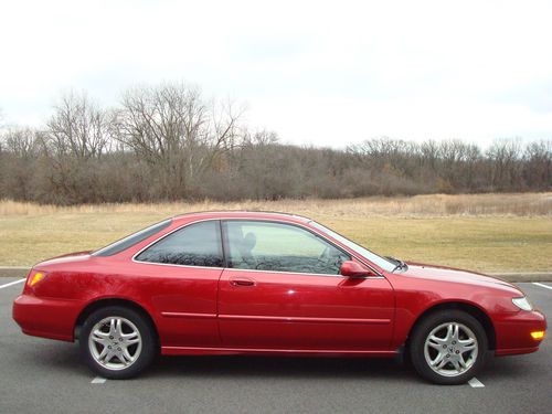1998 acura 2.3 cl! clean! leather! sunroof! 5 spd! no reserve!