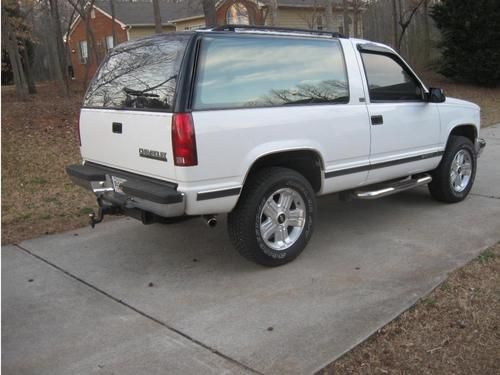 1993 chevrolet blazer silverado sport utility 2-door 5.7l