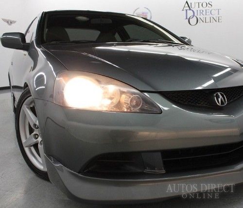 We finance 2005 acura rsx type-s 6pd sc 52k cleancarfax mroof cd dvd lthr wrrnty