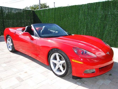 12 chevy vette convertible gm certified automatic full warranty very clean fla