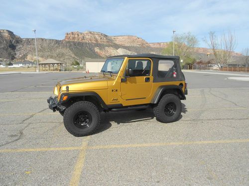 2003 jeep wrangler x sport utility 2-door 4.0l