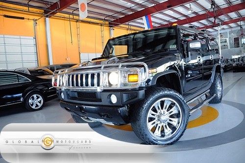 08 hummer h2 luxury 4wd bose navi 22s moonroof runboards