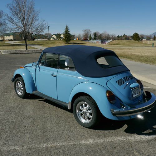 1974 vw super beetle convertible restored custom 2110 dual carb freeway flyer