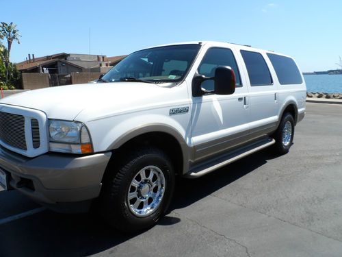 2004 ford excursion 6.0 diesel eddie bauer absolutely mint!!