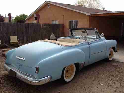 Used Cars In Albuquerque >> Sell new 1951 CHEVY CUSTOM CONVERTIBLE in Albuquerque, New ... Used Cars In Albuquerque >> Sell new 1951 CHEVY CUSTOM CONVERTIBLE in Albuquerque, New ...