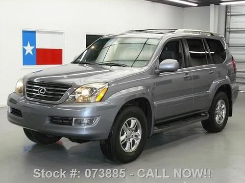 2005 lexus gx470 4x4 sunroof height ctl htd leather 84k texas direct auto