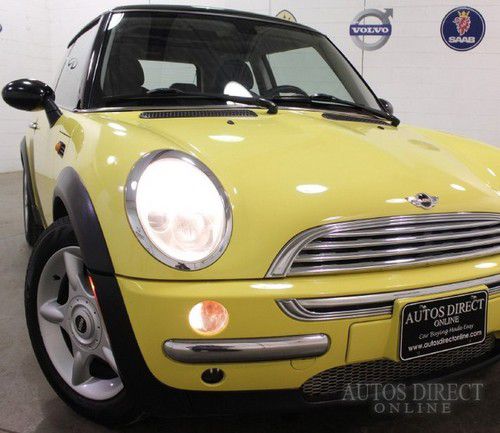 We finance 2004 mini cooper hardtop cpe 5-speed 85k clean carfax wrrnty kylssent