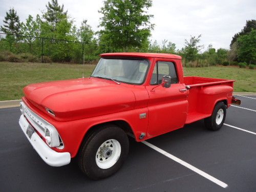 66 c-10 c-20 c-30 step side bed 327 4 speed c30 chevy truck