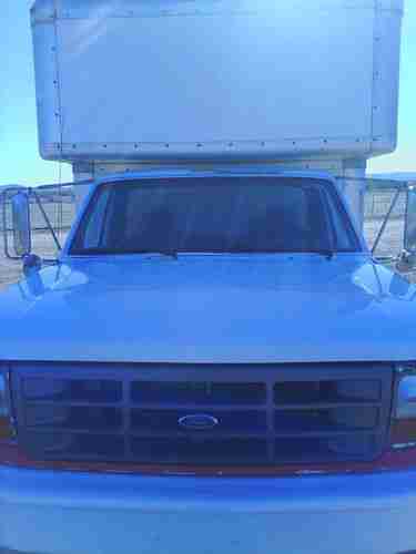 Sell used 1996 F350 FORD U HAUL BOX TRUCK 14' WHITE,ORANGE ... Sell used 1996 F350 FORD U HAUL BOX TRUCK 14' WHITE,ORANGE ...