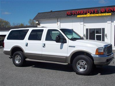 2001 ford excursion limited 4wd diesel  tow package park tronic looks great!