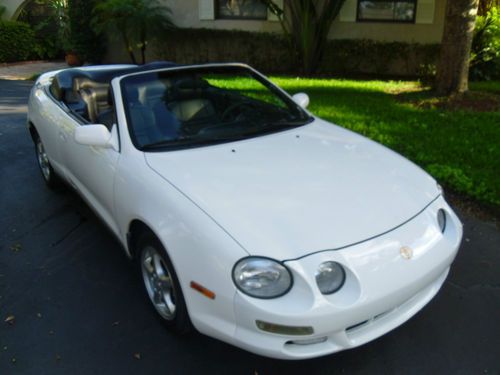 1997 toyota celica gt convertible  automatic low miles no reserve
