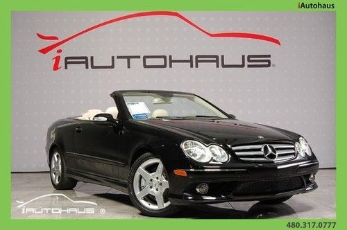 Amg sport pkg convertible heated seats leather navigation xm radio one owner