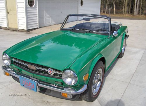 1975 triumph tr6 with overdrive