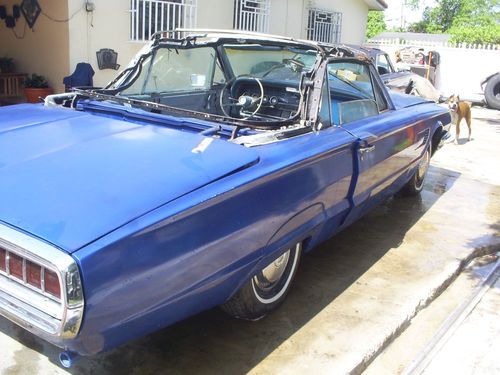 1965 ford thunderbird base convertible 2-door 6.4l