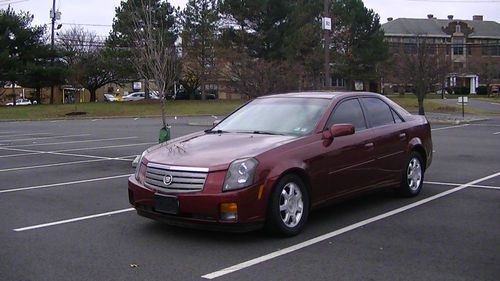 2003 cadillac cts, clear autocheck car, low mileage, no reserve, luxury, upscale