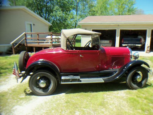 1928 ford model a  completly restored to its original make and year. convertable